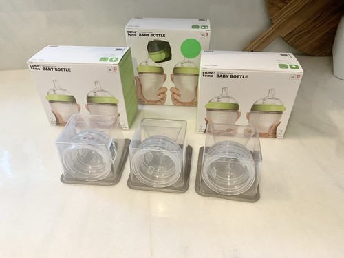 Comotomo baby bottles bundle - comotomo,
